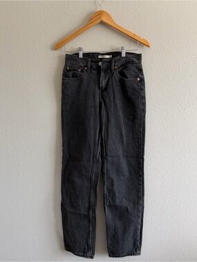 Levi's Straight-Leg Black Women's Jeans